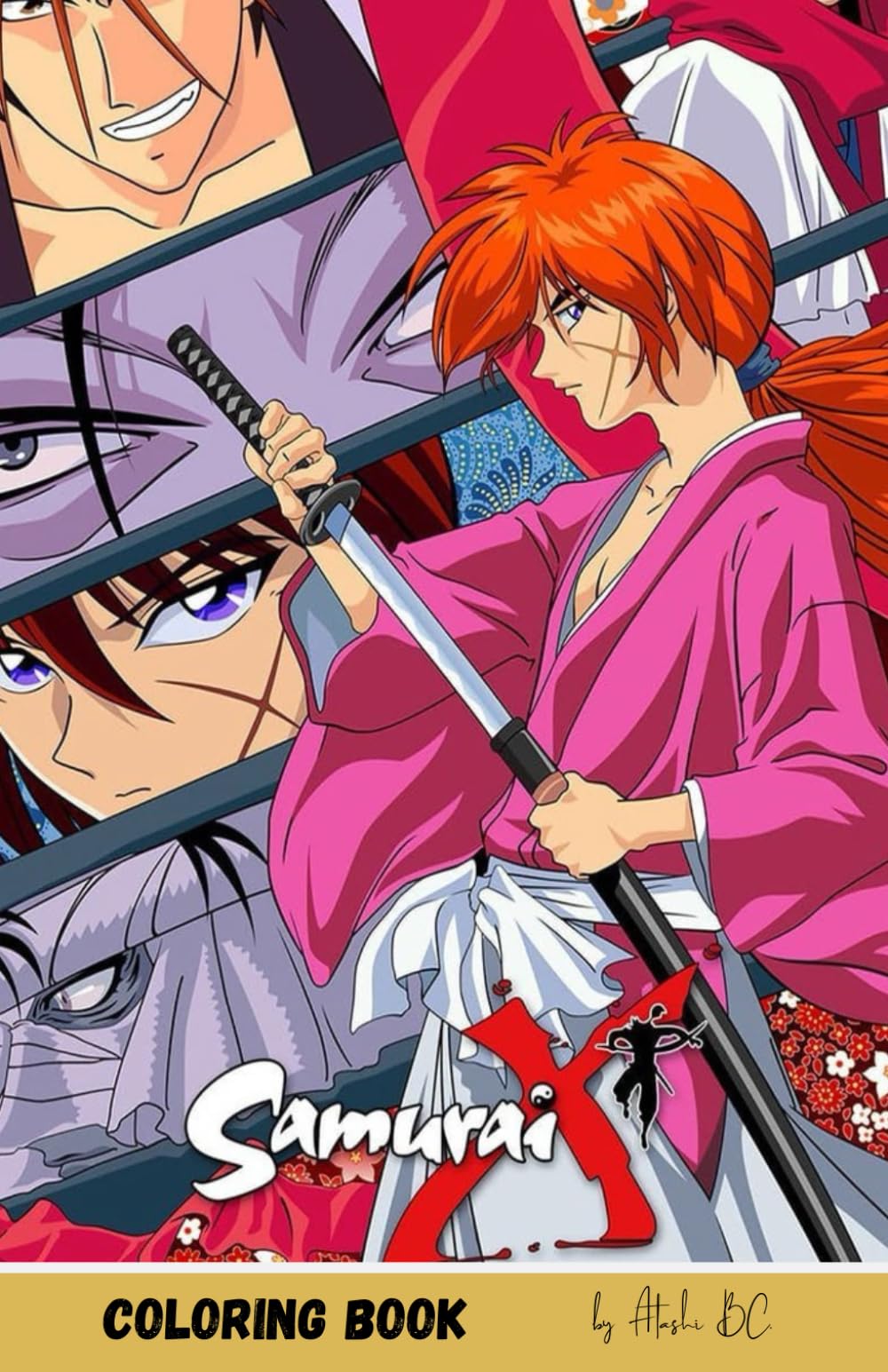 Amazon | Samurai X: Rurouni Kenshin: Coloring book - Pocket